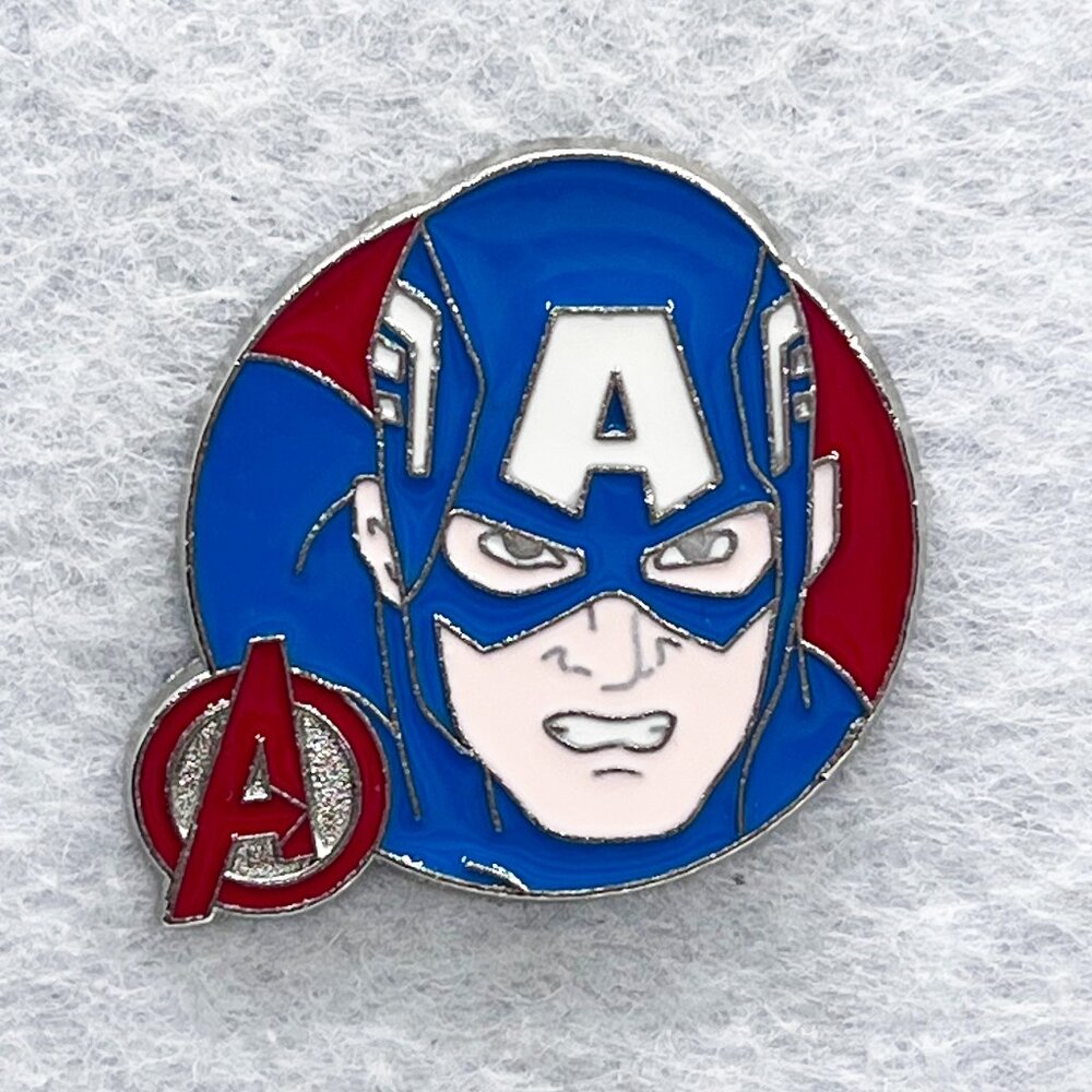 🔮 5/$25 Disney Marvel Avengers Assemble Captain America Pin